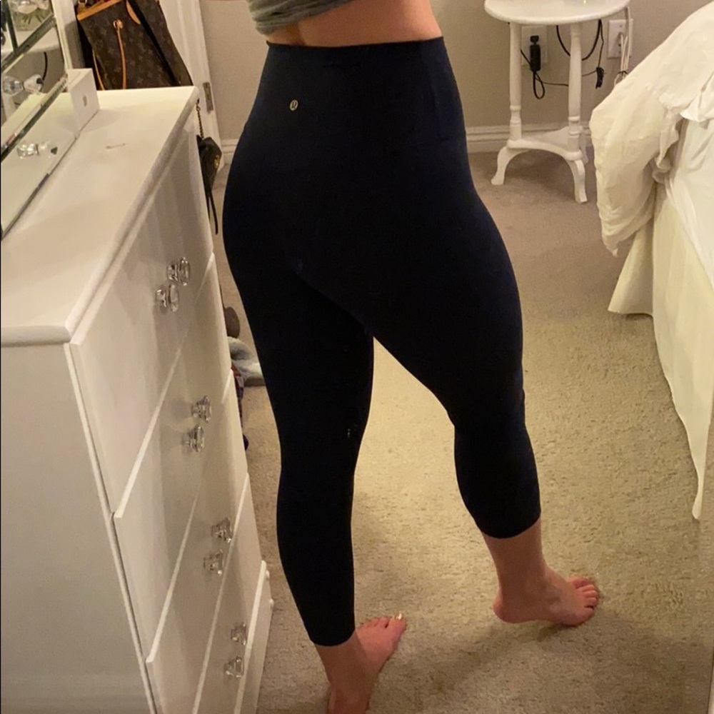 Lululemon align crop 21” navy